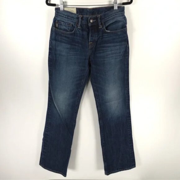 Abercrombie & Fitch THE A&F BOOT Button Front Jeans 100% Cotton W28 L30 - Picture 1 of 10